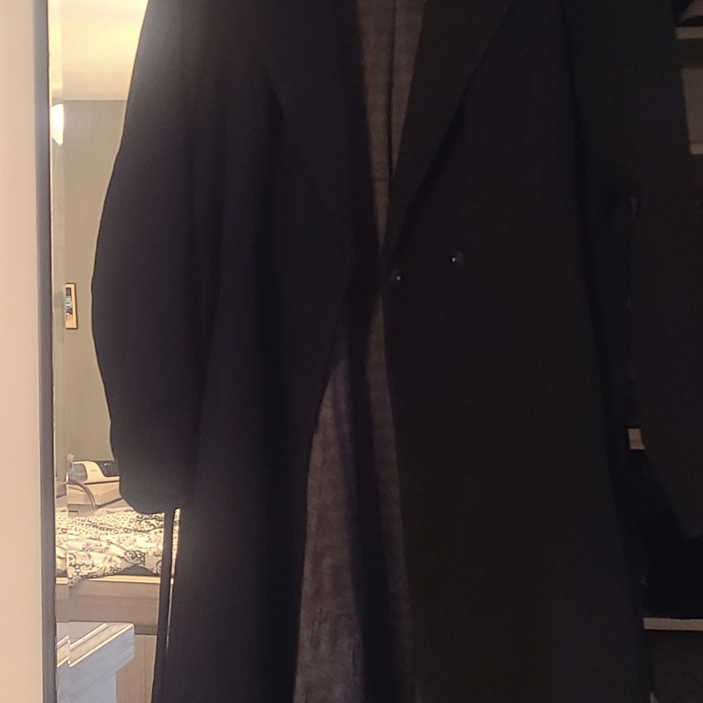 Tie Front Coat - Picture 6 of 10